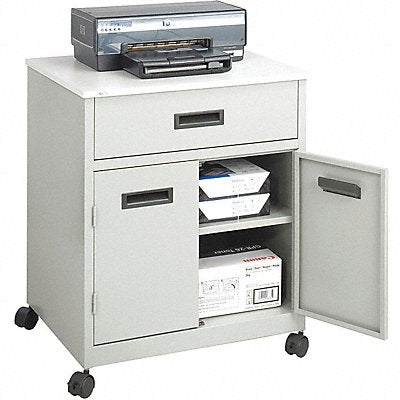 SAFCO 1870GR Steel Machine Stand with Double Doors