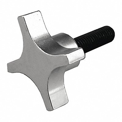 S  W MANUFACTURING ALHA5 Alum Clamp Knob Stud 3/8-16