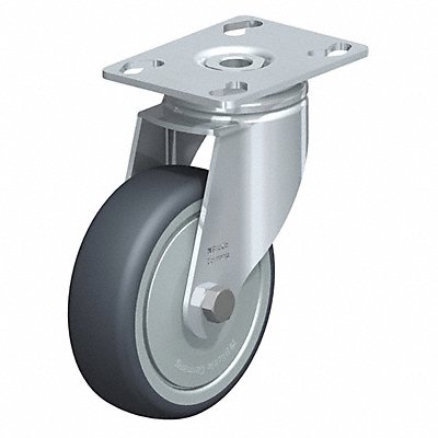 BLICKLE LKPATPA101KF Plate Caster Swivel Rubber 5 3/8 H