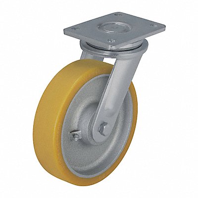 GRAINGER LOGTH200K Standard Plate Castor Swivel 2200 lb.