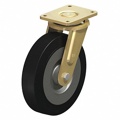 BLICKLE LSSE300K Plate Caster Swivel Rubber 14 H