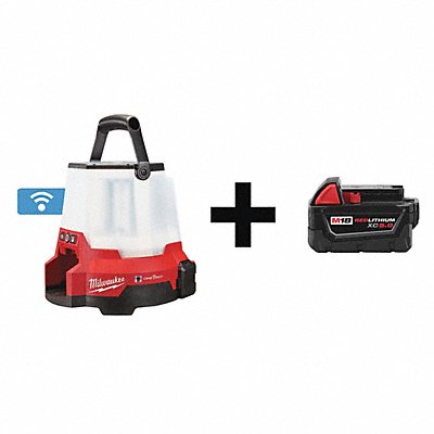 MILWAUKEE 21462000000000 CordlessSiteLghtKit BatteryIncl 11 3/8 L