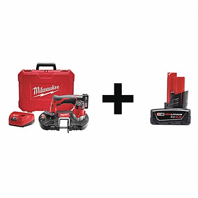 MILWAUKEE 242921XC48112440 Cordless Band Saw Kit 12.0V