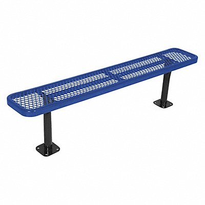 ULTRASITE 942SMV6BLACK Outdoor Bench 72 in L Black