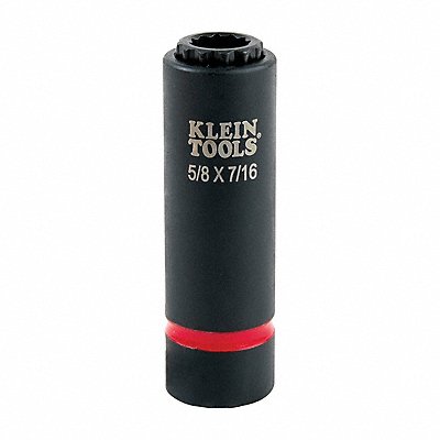 KLEIN TOOLS 66012 2-in-1 Socket 5/8 x 7/16-Inch