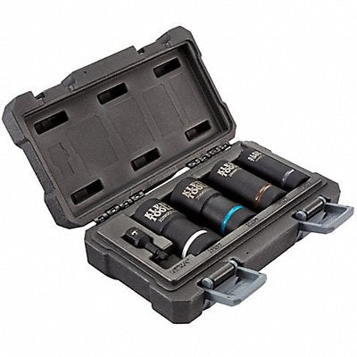 KLEIN TOOLS 66050E Metric Impact Socket Set 2-in-1