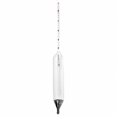VEE GEE 6613I Hydrometer Alcohol Proof Scale Glass