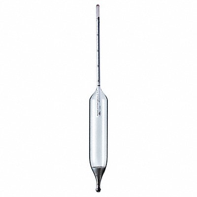 VEE GEE 6613N Hydrometer Alcohol Proof Scale Glass