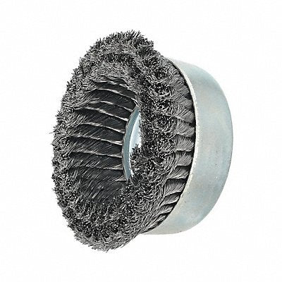 GRAINGER 66254443234 Cup Brush 6 Dia Carbon Steel Bristle