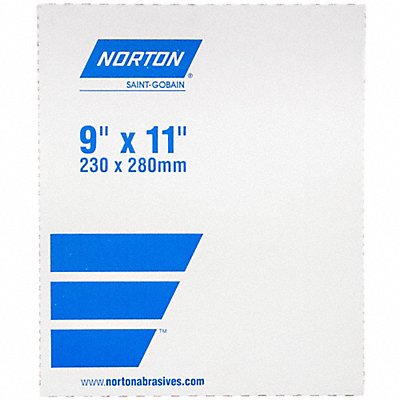 NORTON 66261100950 Sheet Grit P120 11 L 9 W