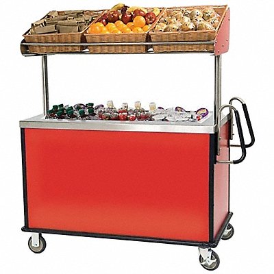 LAKESIDE 668RD Breakfast Cart 54-3/4x67x28-1/2 In