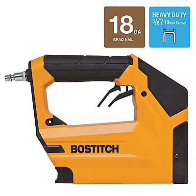 BOSTITCH BTFP71875 Staple Gun 100 psi 0.41 cfm Air Powered