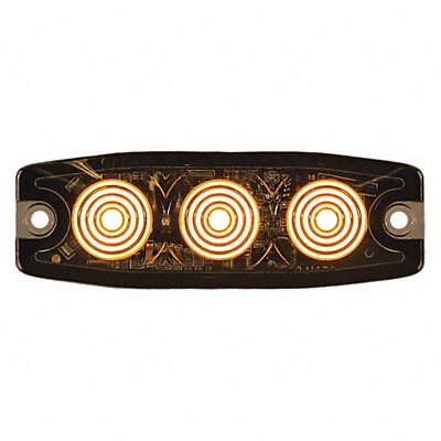 BUYERS PRODUCTS 8892230 Strobe Light Ultra-Thin Amber 3.4
