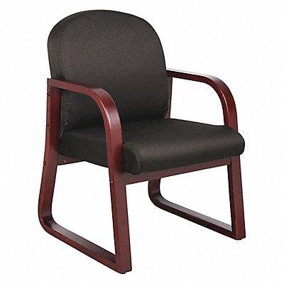 BOSS B9570BK Side Chair 275 lb Capacity Black Seat