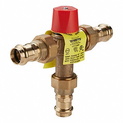 WATTS REGULATOR 12LF1170M2UTPRESS Mixing Valve 0.5 to 23 gpm 1/2 Inlet Sz