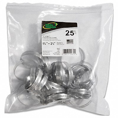 GRAINGER 673657B Contractor Bag 1/2 W 3/4 ID PK25