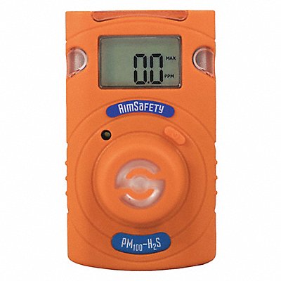 MACURCO PM100H2S Single Gas Detector H2S Gas 1-9/16 H