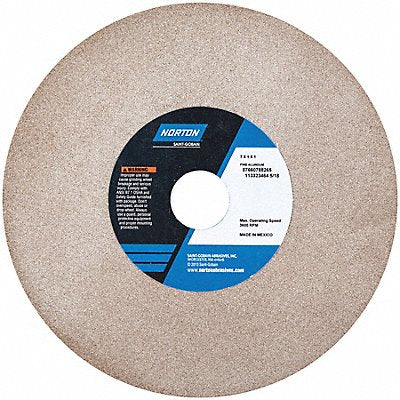 NORTON 7660788265 Grinding Wheel T1 7x1x1 100/120G Brown