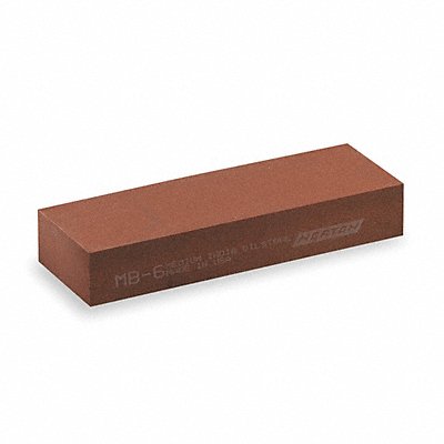 NORTON 61463686085 Sharpening File Sq A/O Orange/Brown Med
