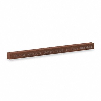 NORTON 61463686070 Sharpening File Sq A/O Orange/Brown Med