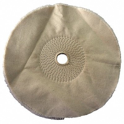 GRAINGER 6A827 Buffing Wheel Spiral Sewn 10 In Dia