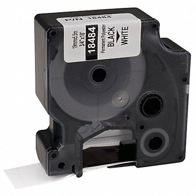 DYMO 18484 Label Tape Cartridge 18 ft L 3/4 W