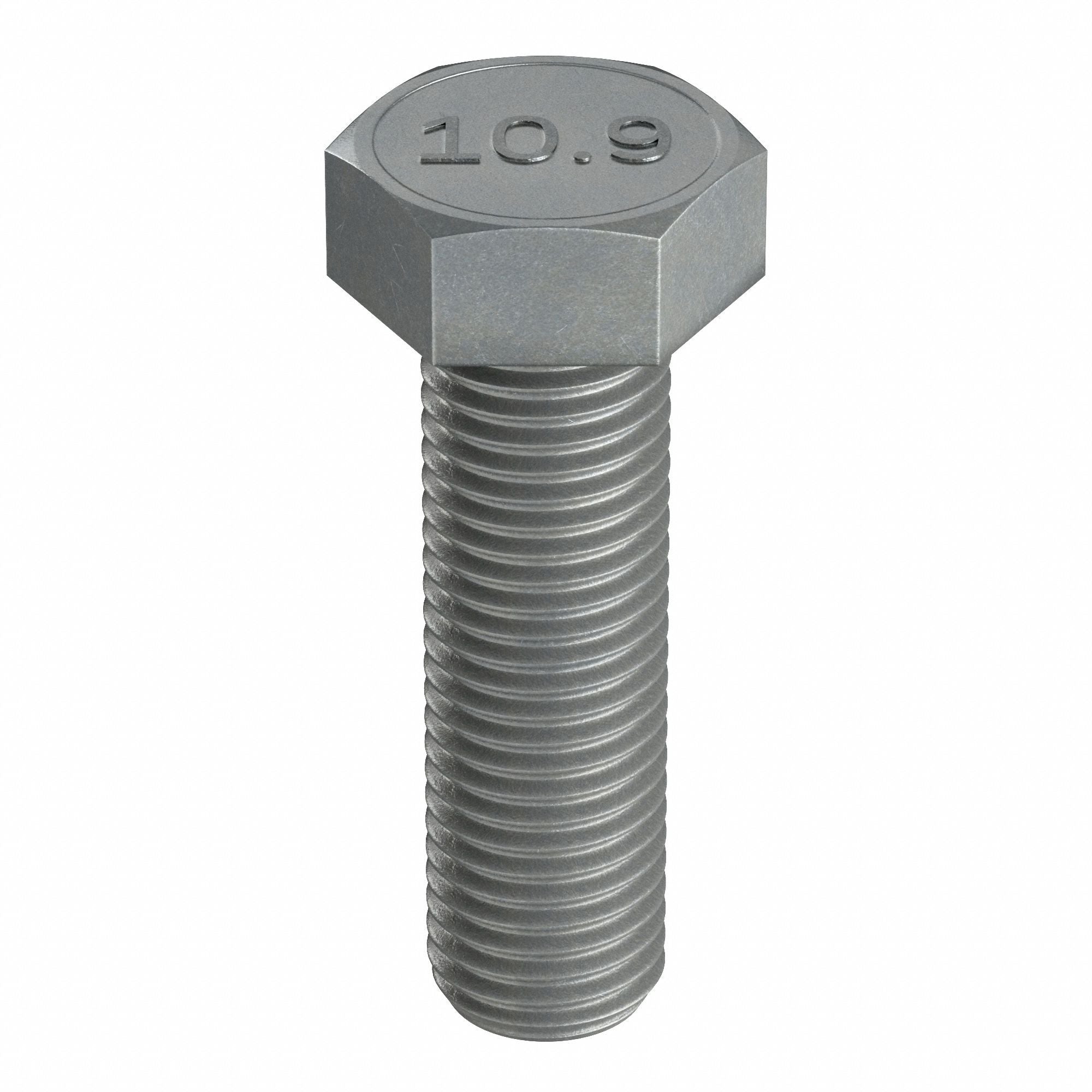 GRAINGER M041101000090 Hex Head Cap Screw St 10.9 90mm M10-1.50 50PK