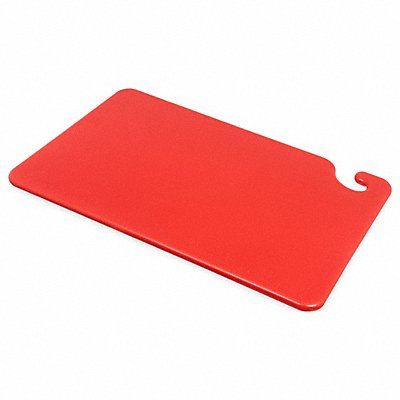 SAN JAMAR CB121812RD Cutting Board 12x18 in Red