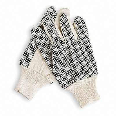 CONDOR 2UUH6 D1411 Canvas Gloves White S PR