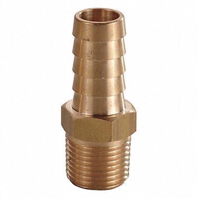 GRAINGER 6AFN6 Barbed Hose Fitting Hose ID 3/4 NPT