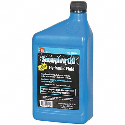 SNOWPLOW AFTERMARKET MANUFACTURING 1307010 Snowplow Hydraulic Fluid 1 qt. PK12