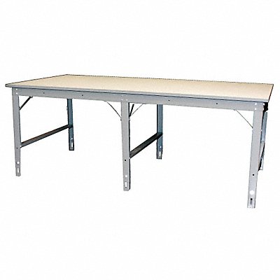 PHILLOCRAFT WS7896L Adj Work Table Starter Lam 96 W 78 D