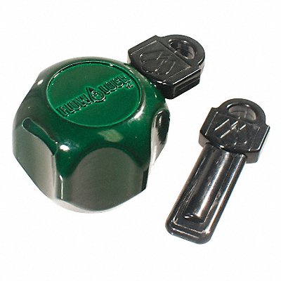 GRAINGER 103501RP Faucet Lock 3/4 In Zinc