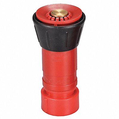 GRAINGER 6AKC6 Fire Hose Nozzle Twist Plastic