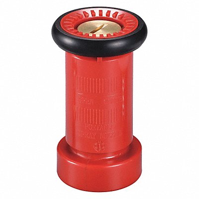GRAINGER 6AKC8 Fire Hose Nozzle Twist Plastic