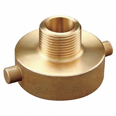 MOON AMERICAN 3691561521 Fire Hose Adaptor Straight NPTxNH