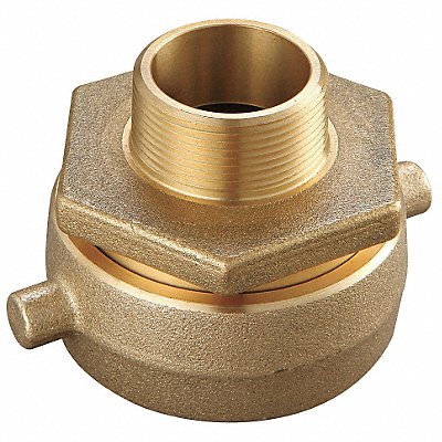 GRAINGER 6AKD9 Fire Hose Adaptor NPTxNST