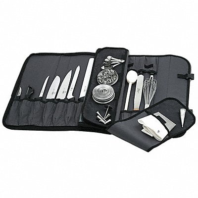 MERCER CUTLERY M30217M Knife Case 21 in Overall L Polyester