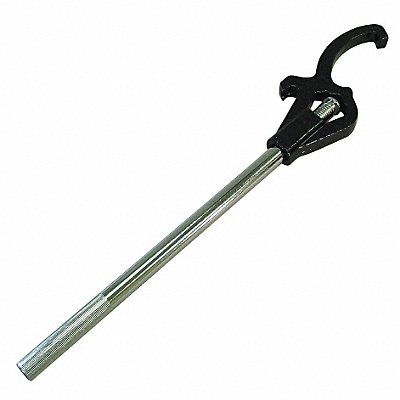 MOON AMERICAN 8468 Adjustable Storz Hydrant Wrench 18 L Steel
