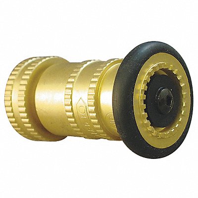 MOON AMERICAN 71711511 Fire Hose Nozzle Twist Brass