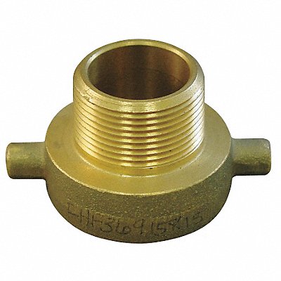 MOON AMERICAN 3693022521 Fire Hose Adaptor Straight NHxNH