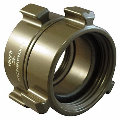 MOON AMERICAN 3791011014 Fire Hose Adaptor Straight NPSHxNPSH
