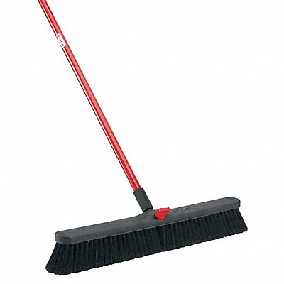 LIBMAN 801 Broom w/Handle and Locking Nut 24 Block