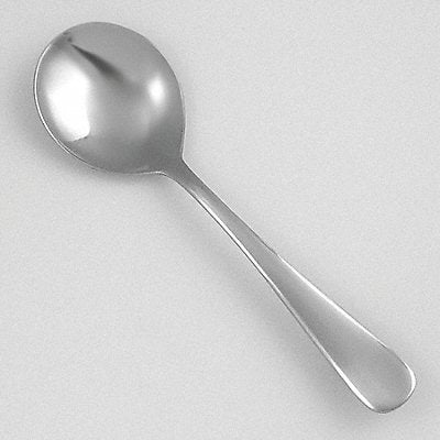 WALCO WL5012 Bouillon Spoon 6 in L Silver PK24