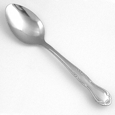 WALCO WL1107 Dessert Spoon 7 in L Silver PK24