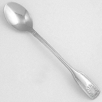 WALCO WL2804 Ice Tea Spoon 7 3/16 in L Silver PK24