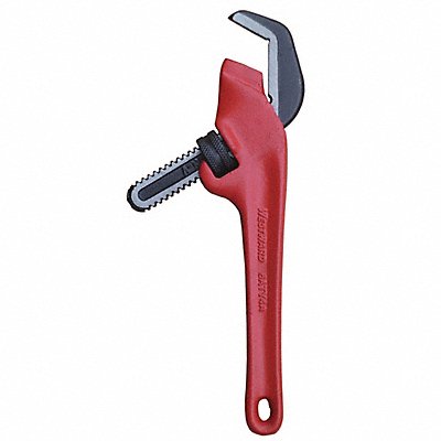 WESTWARD 6ATY4 Hex Pipe Wrench I-Beam Smooth 9-1/2