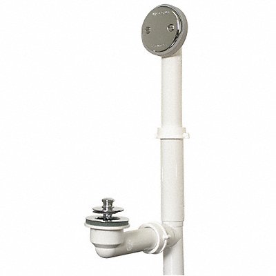 WATCO 500LTPVCCP Shower Drain 16 in Body H No Grid