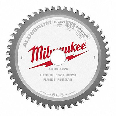 MILWAUKEE 48404075 Circular Saw Blade 5 3/8 in 50 Teeth