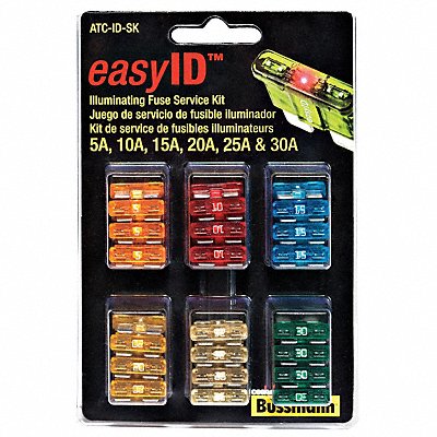 BUSSMANN ATCIDSK Automotive Blade Fuse Kit 42 ATC-ID